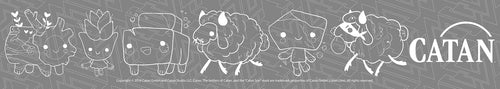 Catan  Window Sticker Set - 3