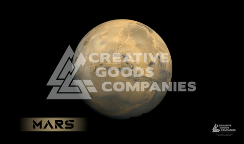 Mars- Galaxy Series 14x24 Neoprene Mat (CGC31043)