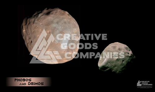 Phobos Deimos - Galaxy Series 14x24 Neoprene Mat (CGC31113)