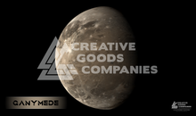 Load image into Gallery viewer, Ganymede - Galaxy Series 14x24 Neoprene Mat (CGC31123)