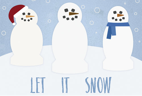 Let it Snow! Greeting Card & Envelope (CGC56102)